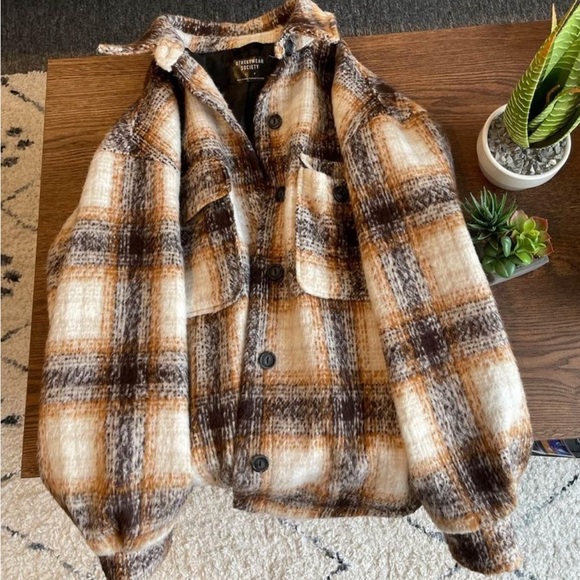 Plaid shacket/jacket - Picture 1 of 1